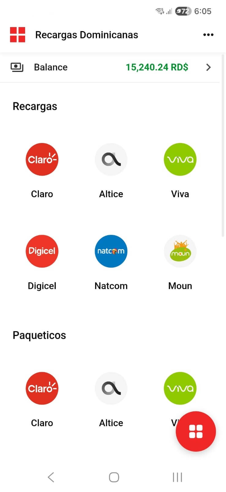 Captura App Móvil